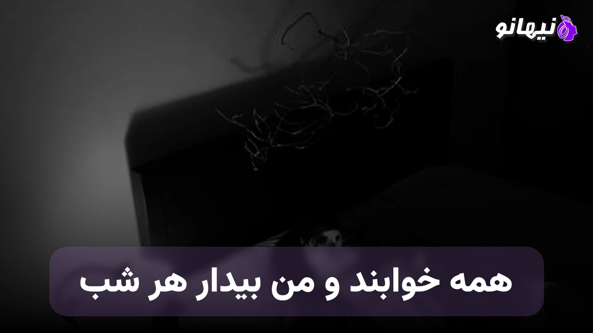دانلود آهنگ همه خوابند و من بیدار هر شب به روی دوش خود سربار هر شب 